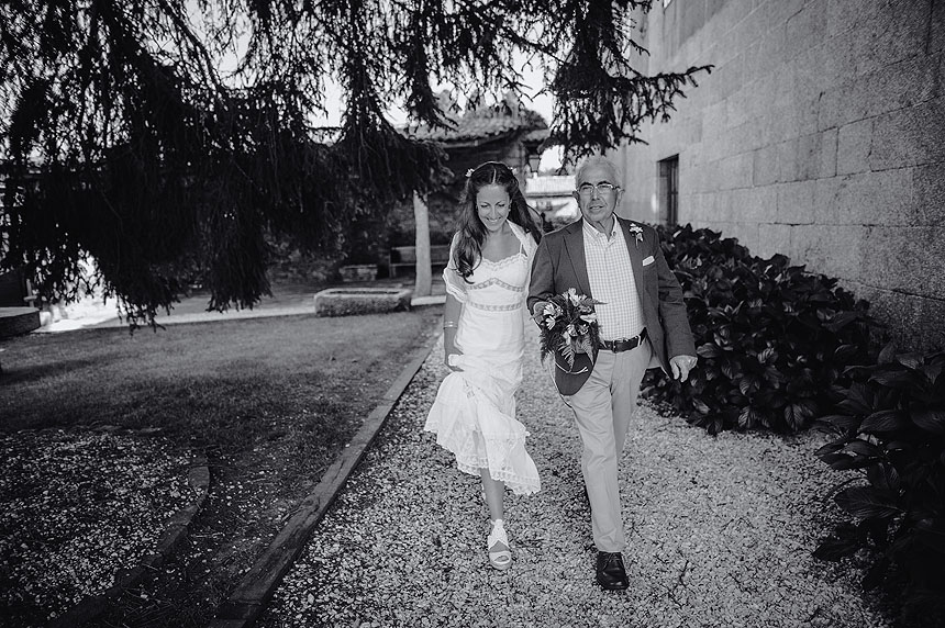 Fotografías de boda en el Pazo de Santa Cruz de Mondoi